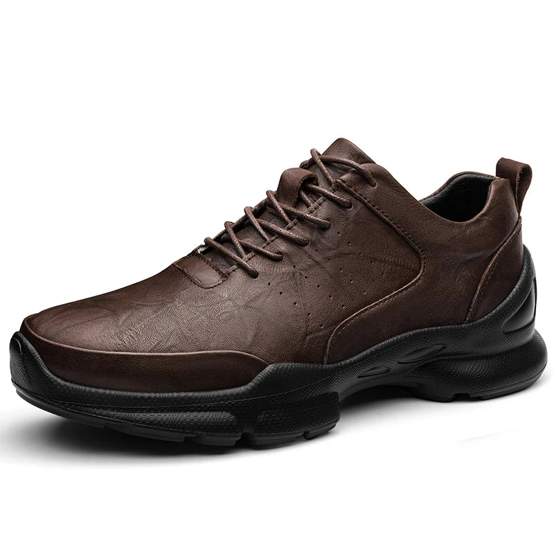 Brex Genuine Leather Sneakers