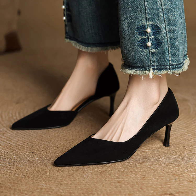 Nuva Genuine Leather Heels