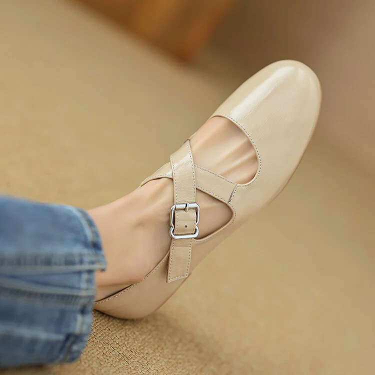 Nyra Genuine Leather Shoes