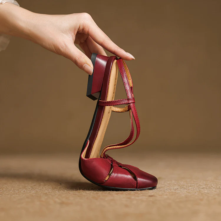 Elora Genuine Leather Sandals