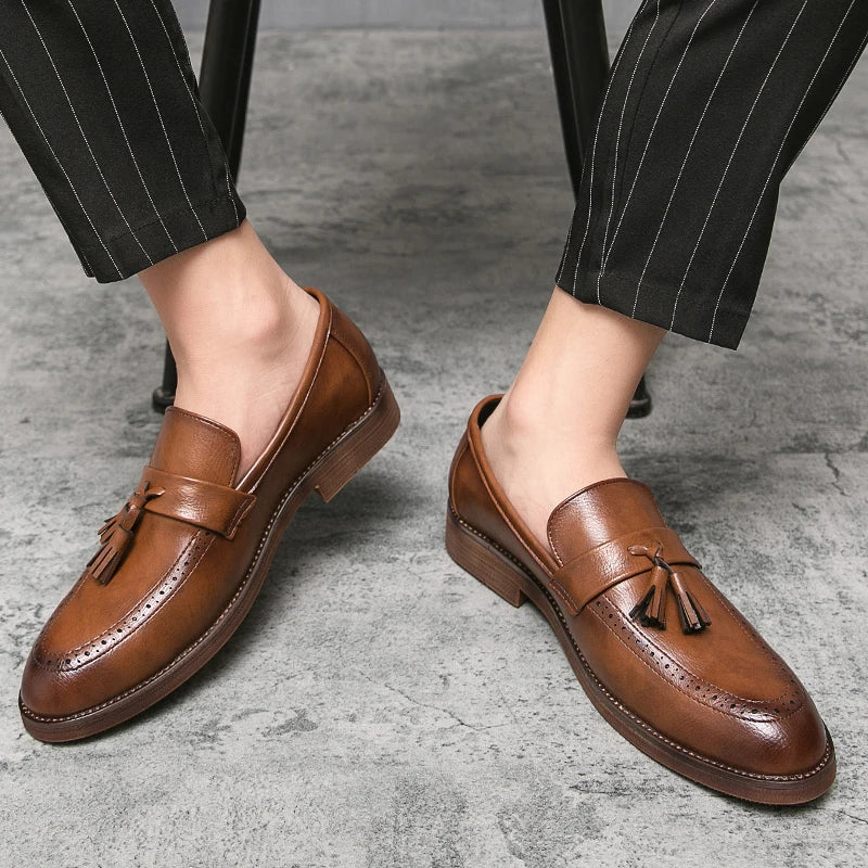 Onlor Genuine Leather Loafers