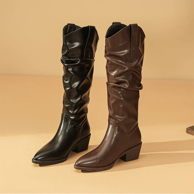 Ambrith Leather Boots