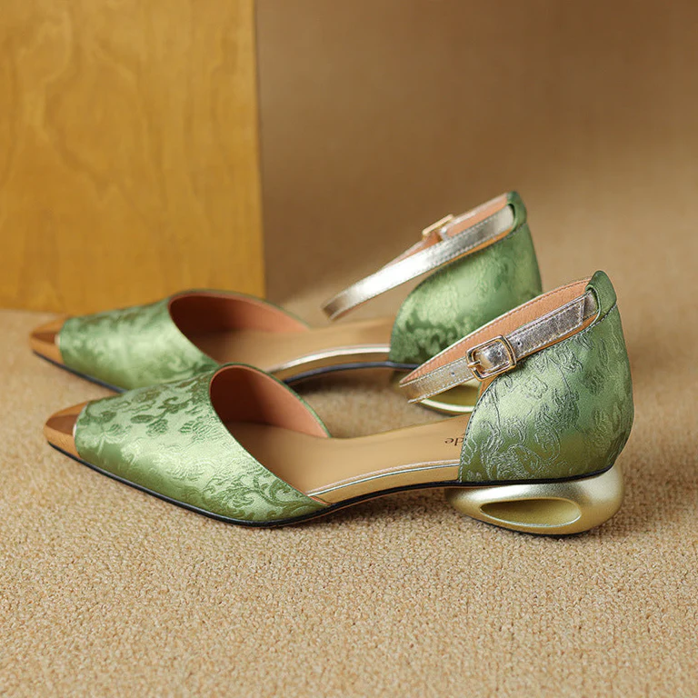 Alexia Genuine Leather Heels