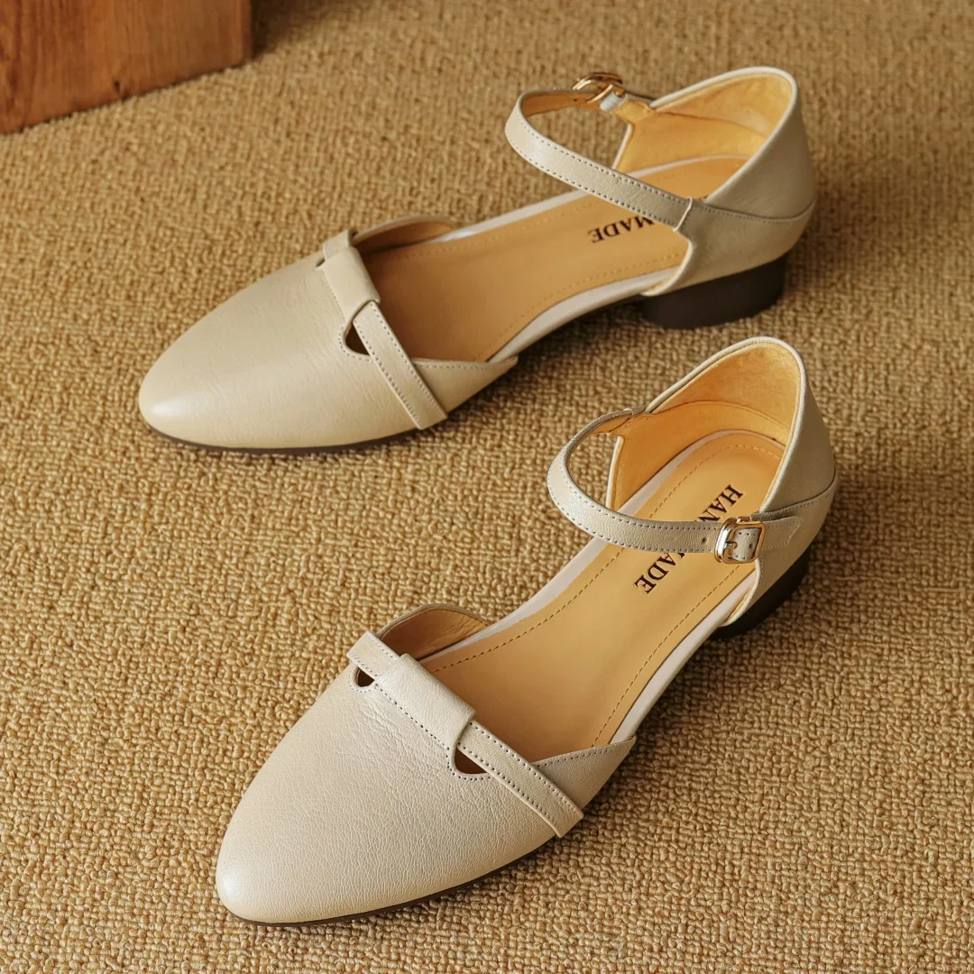 Laney Genuine Leather Heels