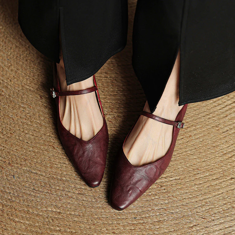 Orella Genuine Leather Mules