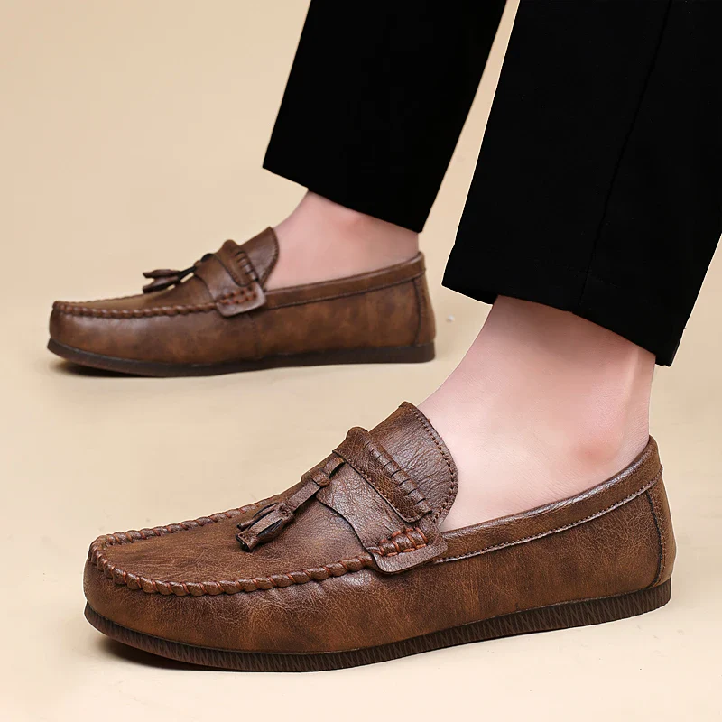 Moclyn Leather Loafers