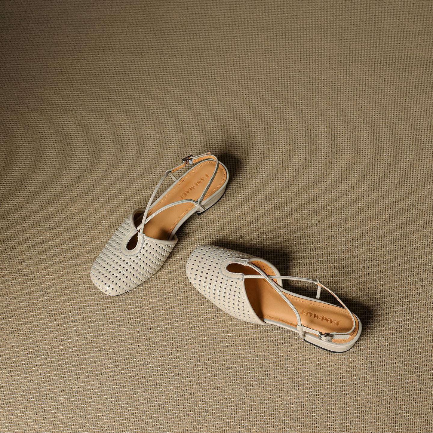 Opal Genuine Leather Slingbacks