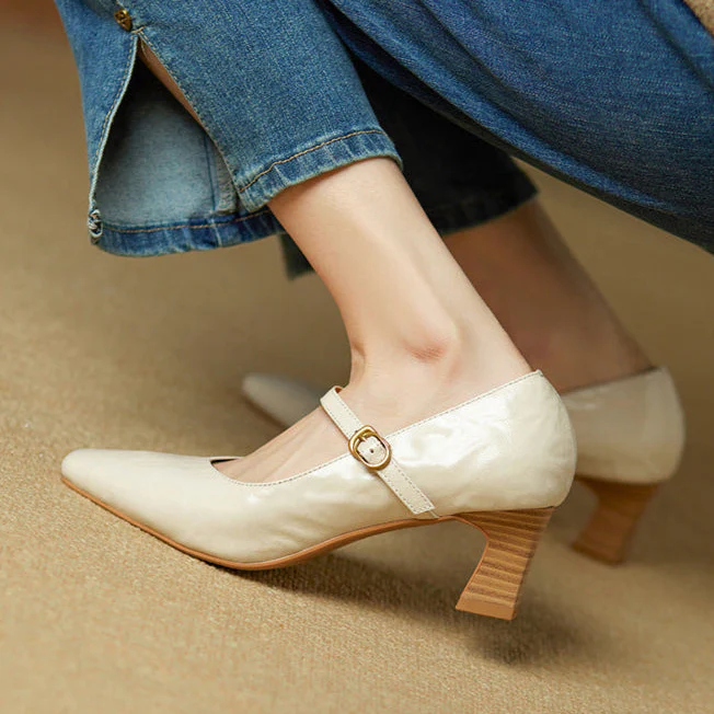 Estel Genuine Leather Heels