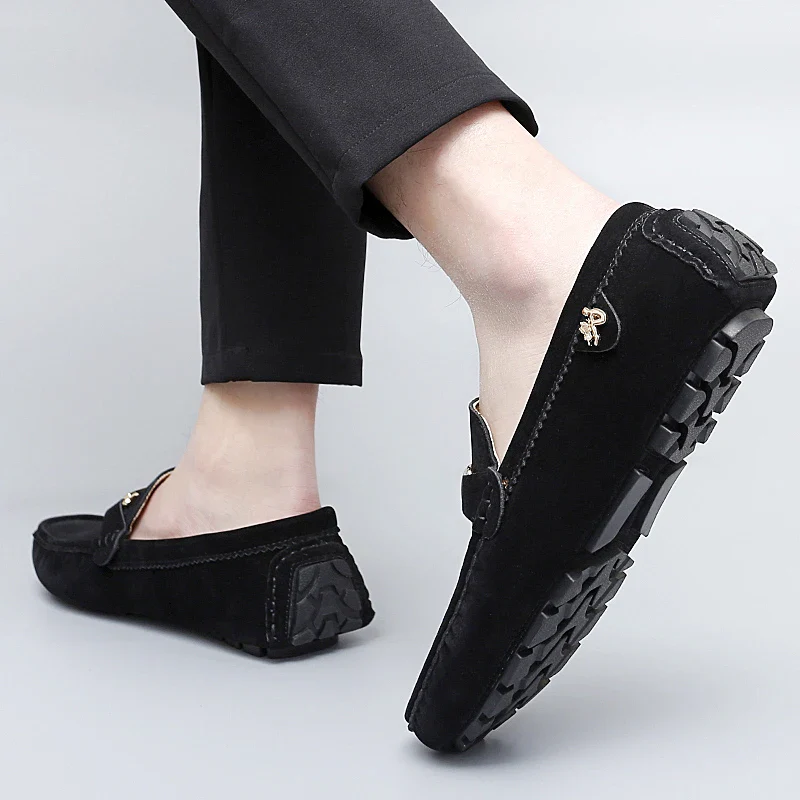 Delmar Genuine Suede Loafers