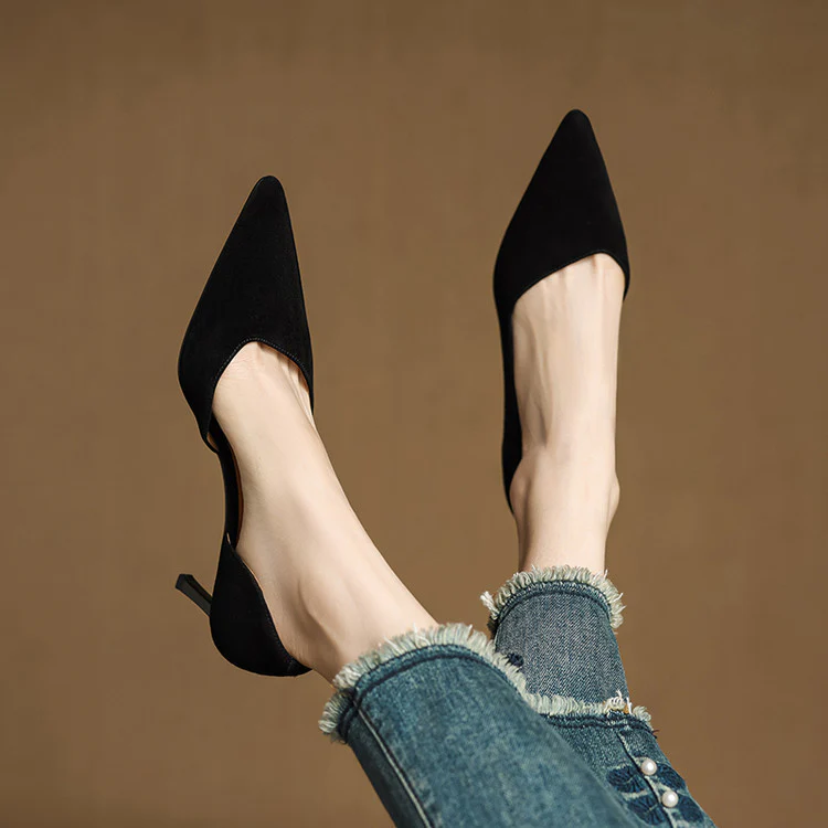 Nuva Genuine Leather Heels