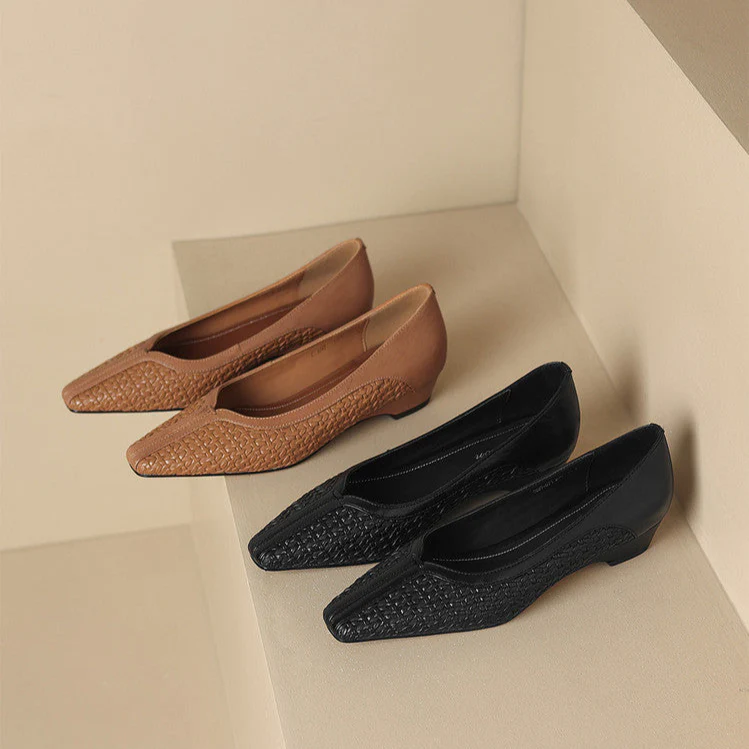 Morissa Genuine Leather Heels