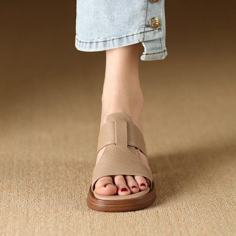 Enara Genuine Leather Sandals