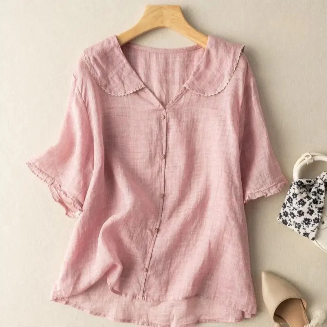Tiara Linen Blouse