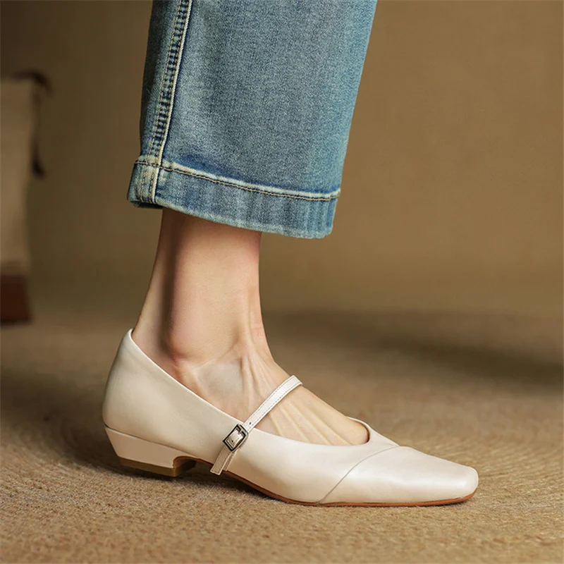 Velin Genuine Leather Pumps