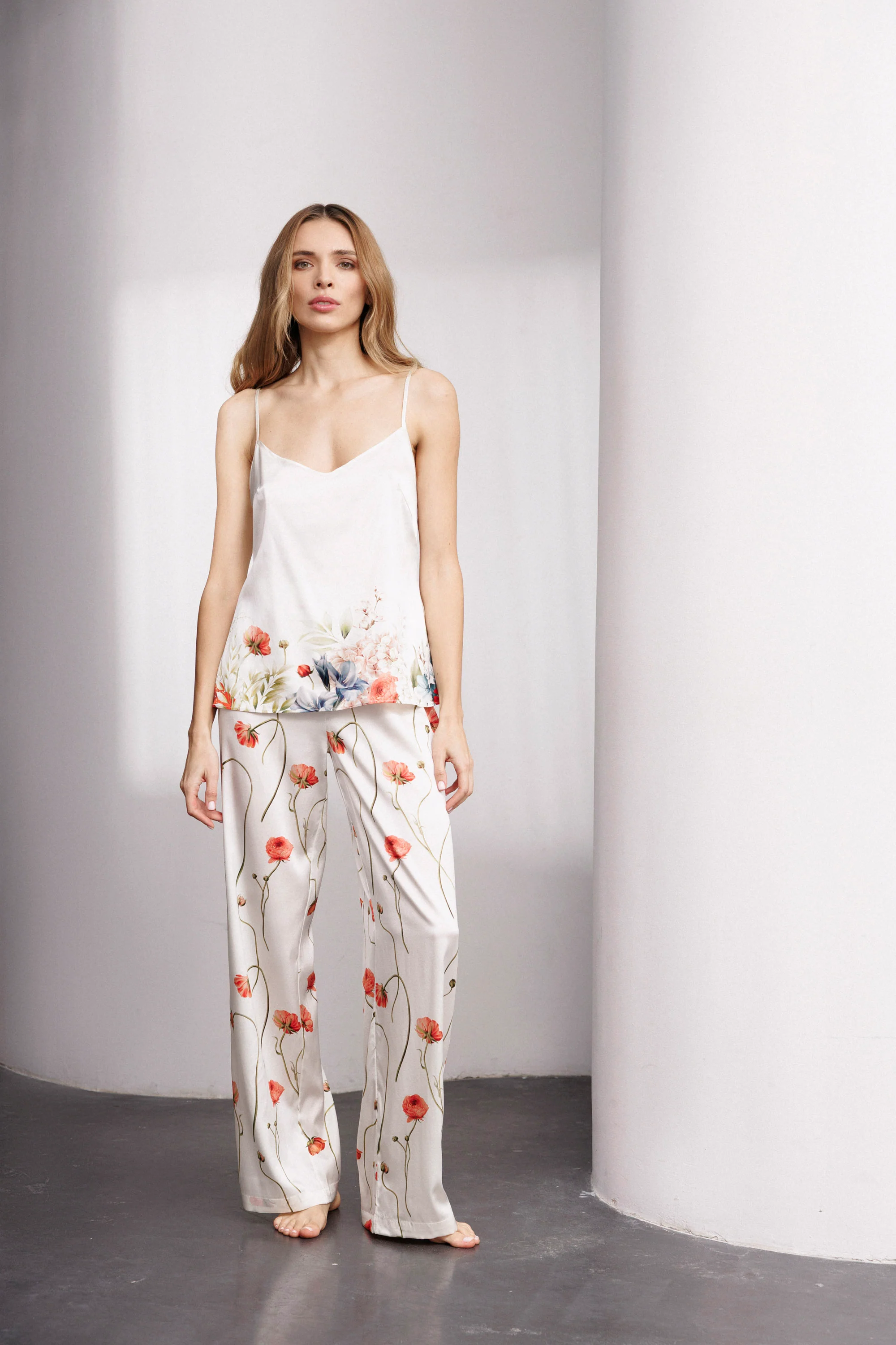 Fleur d'Été Relaxed Pants