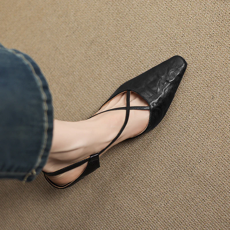 Velta Genuine Leather Heels