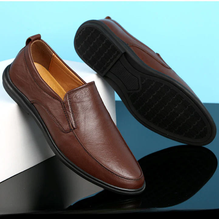 Halder Genuine Leather Loafers