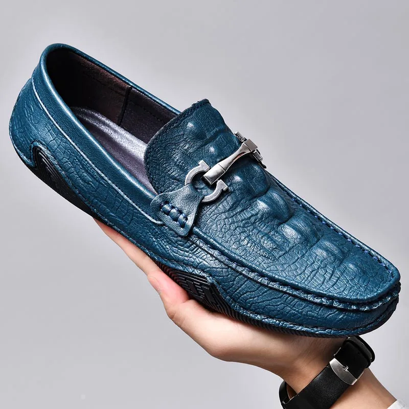 Reptor Genuine Leather Loafers