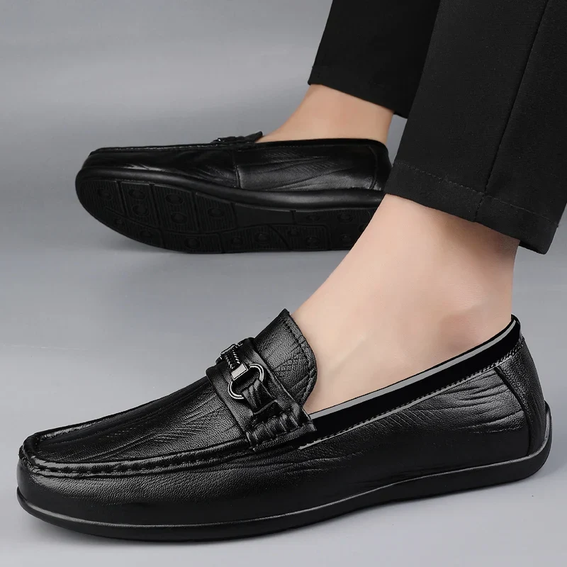 Revik Genuine Leather Loafers