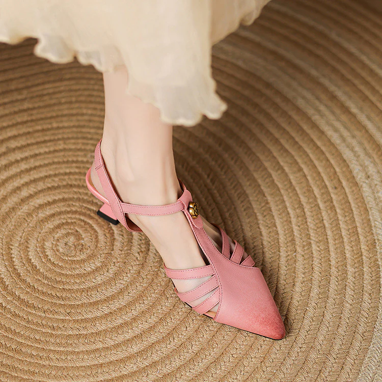 Viara Genuine Leather Heels