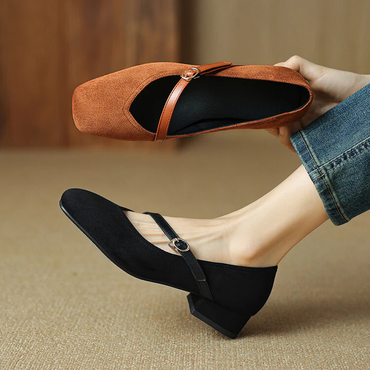 Elura Suede Heels