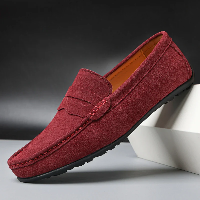 Gildron Genuine Suede Loafers