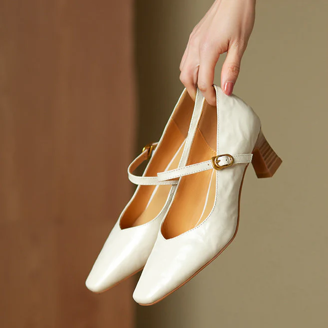 Estel Genuine Leather Heels