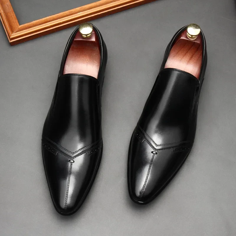 Zion Genuine Leather Loafers