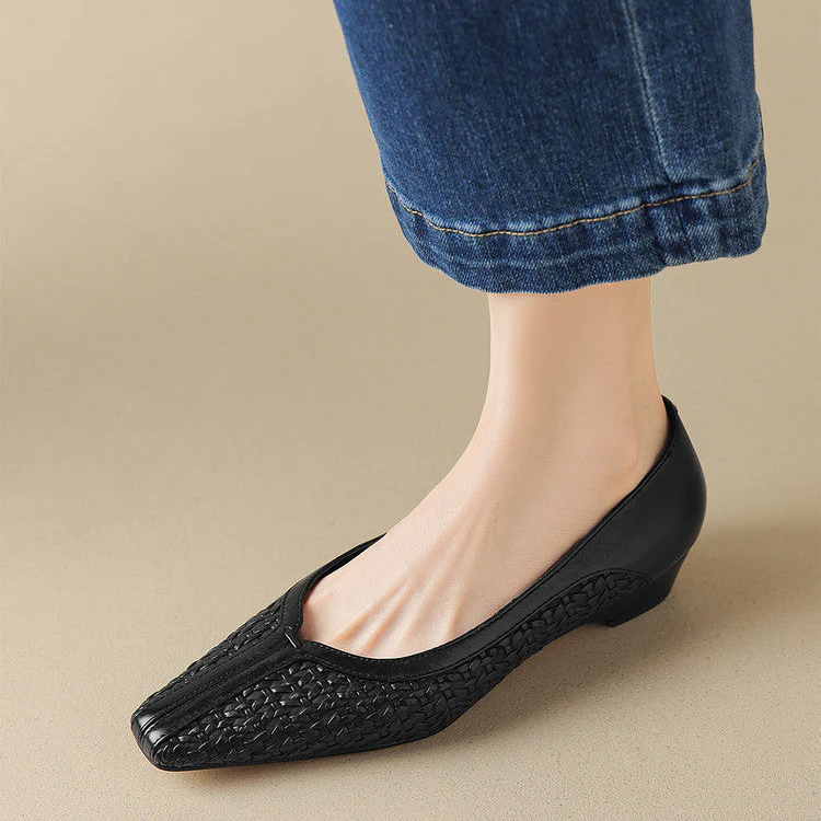 Morissa Genuine Leather Heels