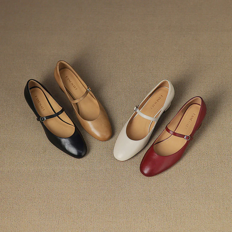 Cadrel Genuine Leather Pumps