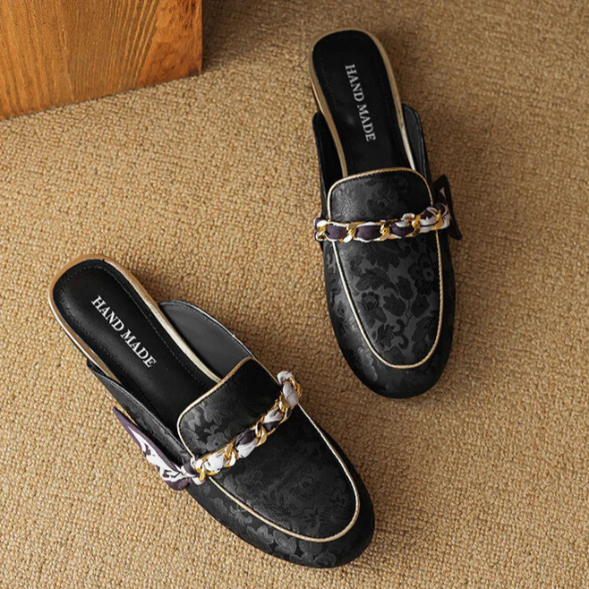 Lumor Genuine Leather Mules