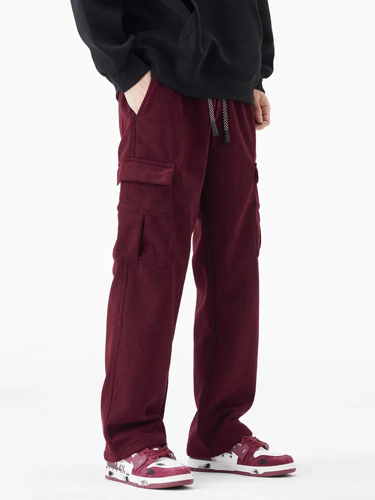 Corduroy Fleece-Lined Pants