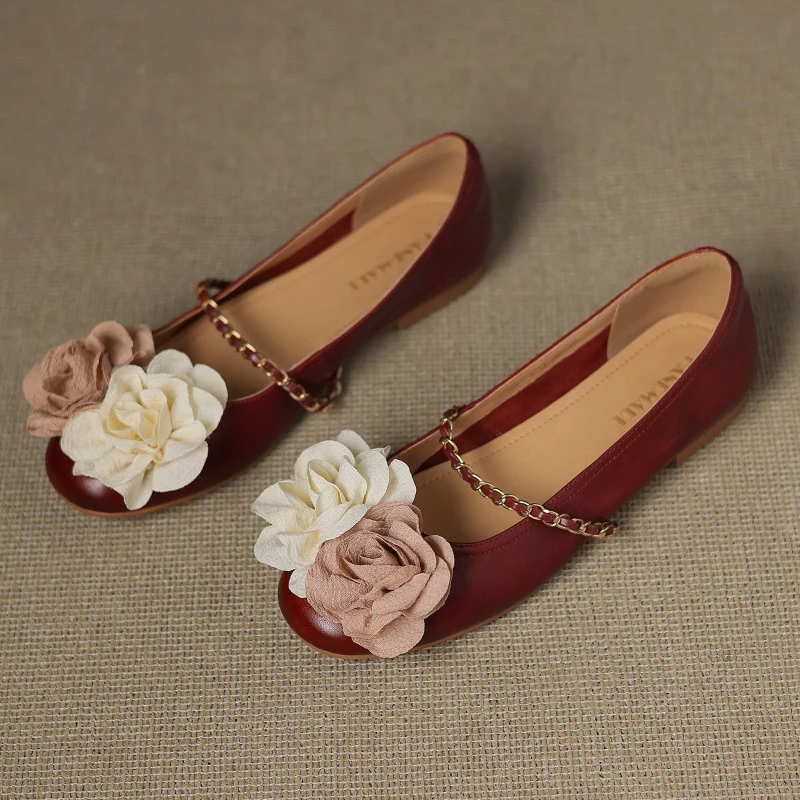Fleur Genuine Leather Shoes