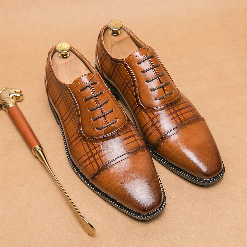 Harmon Genuine Leather Dress Shoes