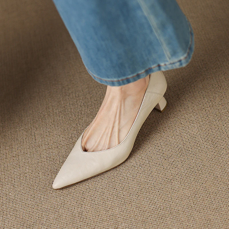 Veler Genuine Leather Heels