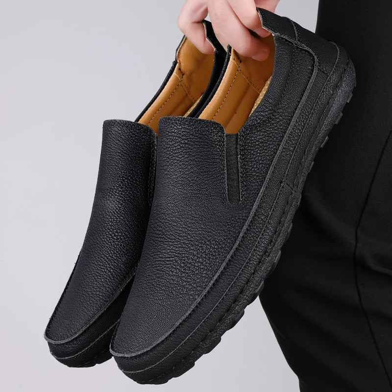 Larvis Genuine Leather Loafers