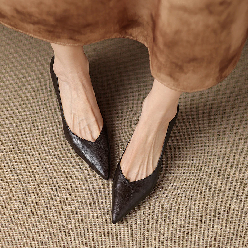 Veler Genuine Leather Heels