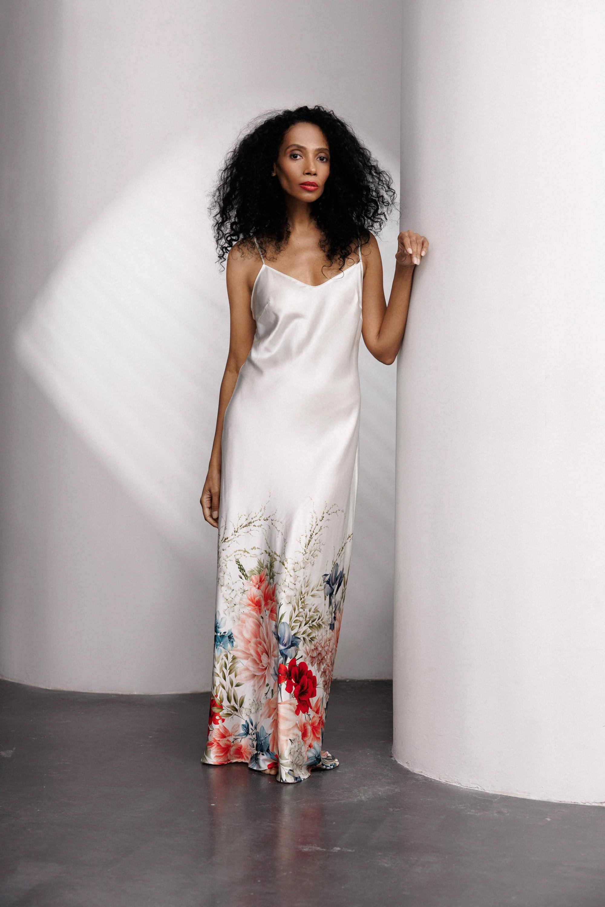 Sunrise Blossom Long Dress