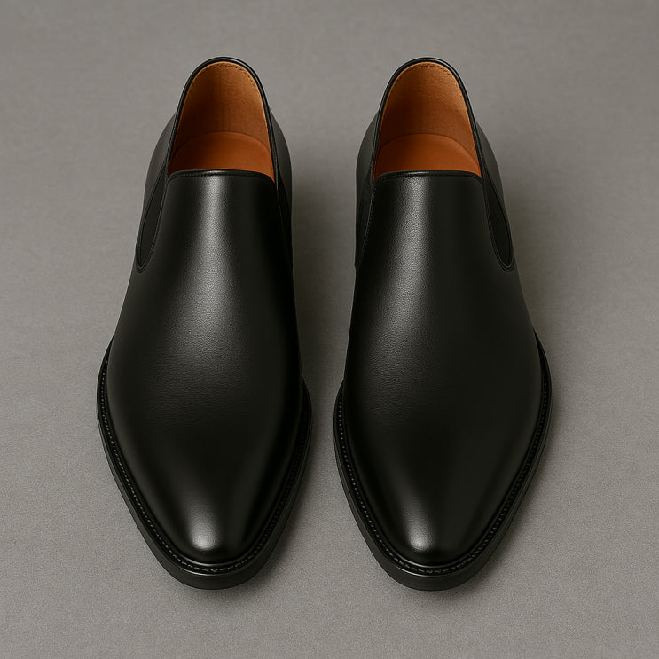 Slevo Genuine Leather Loafers
