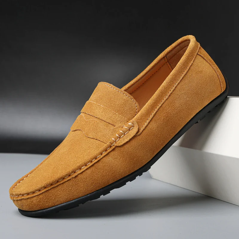 Gildron Genuine Suede Loafers
