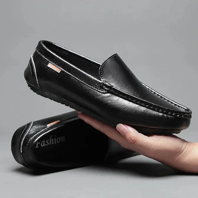 Evano Genuine Leather Loafers