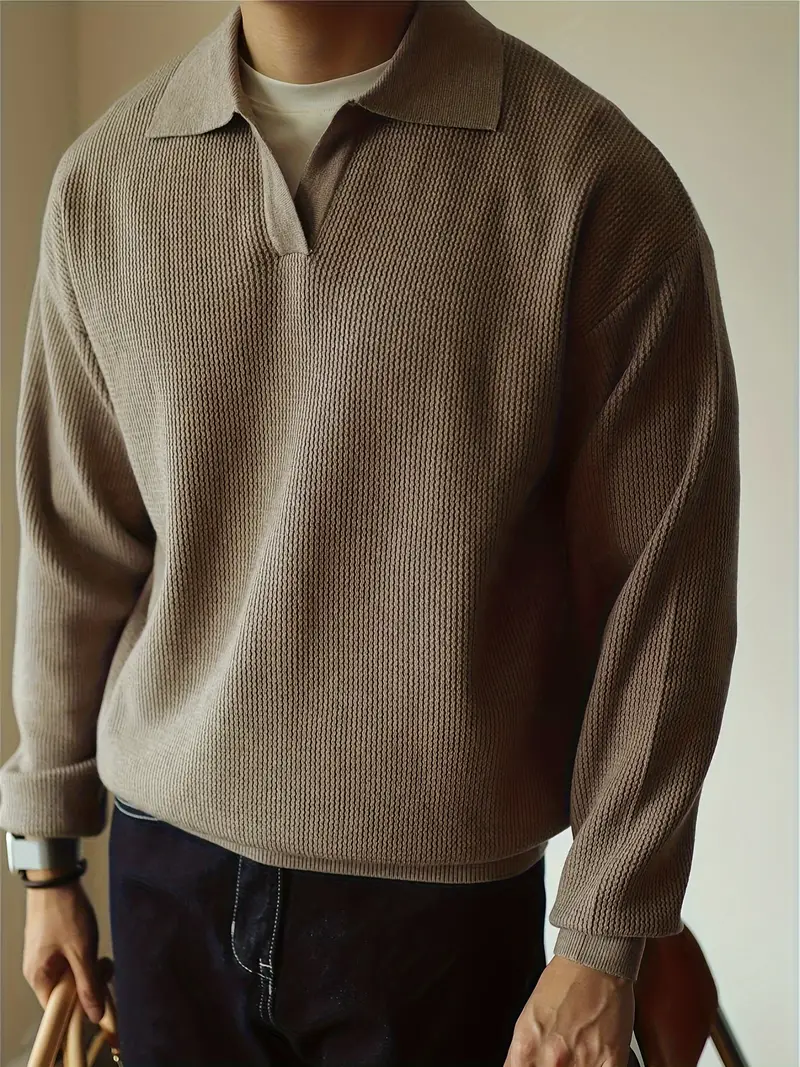Edward Long-Sleeve Polo