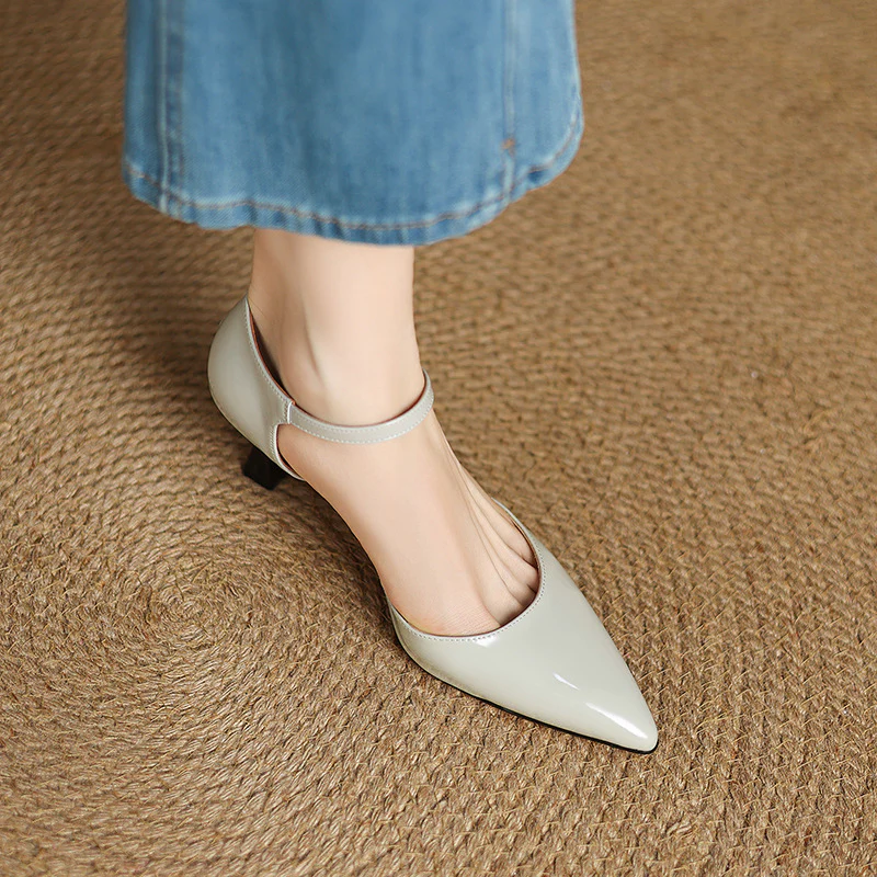 Sorlyn Genuine Leather Heels