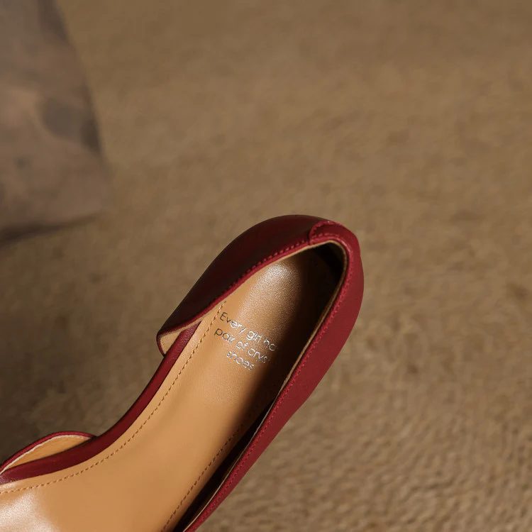 Nuva Genuine Leather Heels