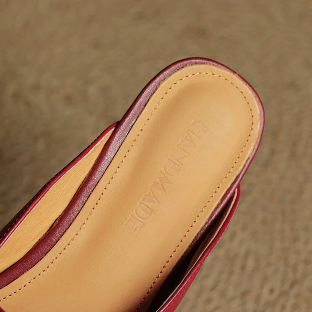 Miral Genuine Leather Mules