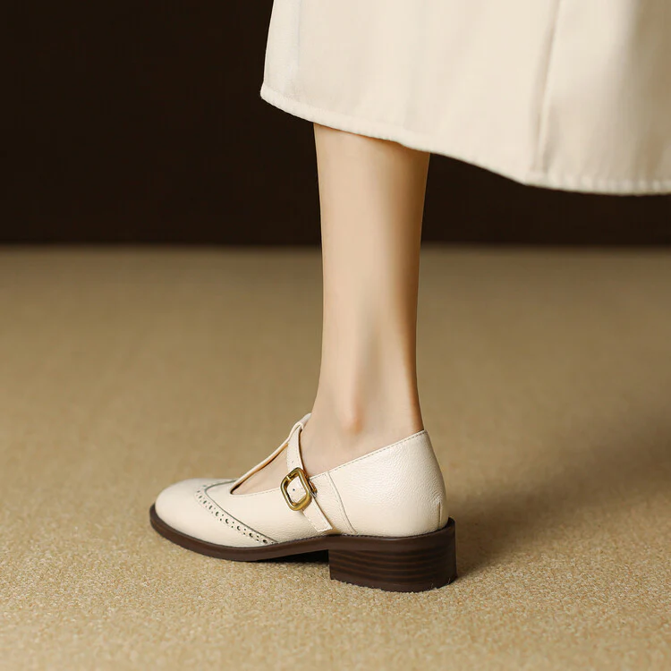 Myra Genuine Leather Shoes