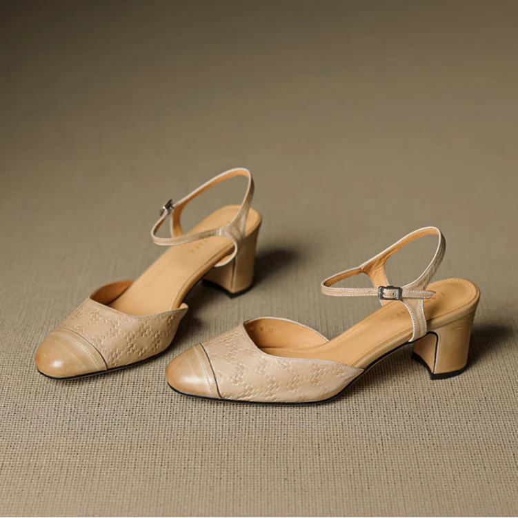 Valery Genuine Leather Pumps