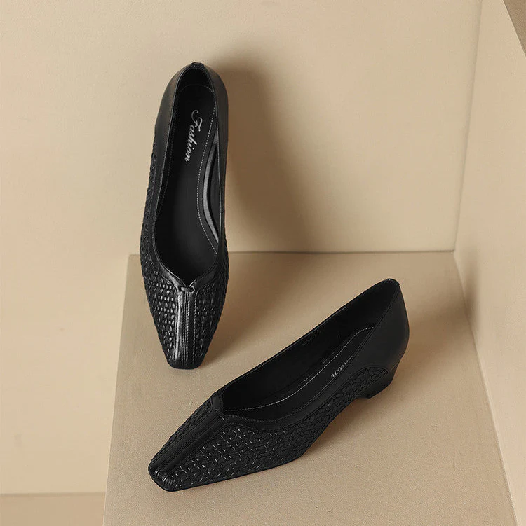 Morissa Genuine Leather Heels