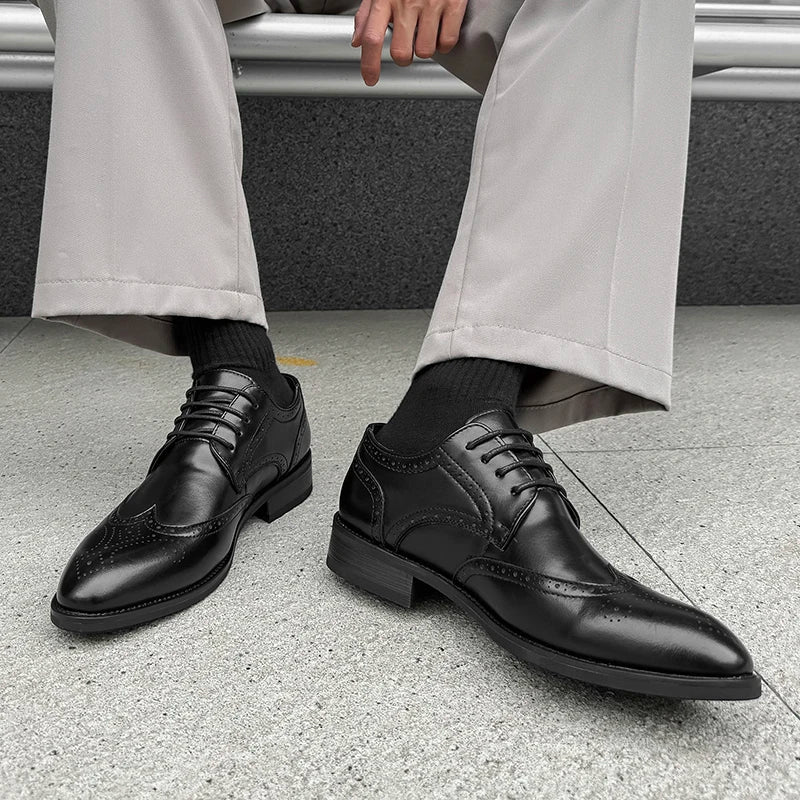 Pasera Genuine Leather Oxfords