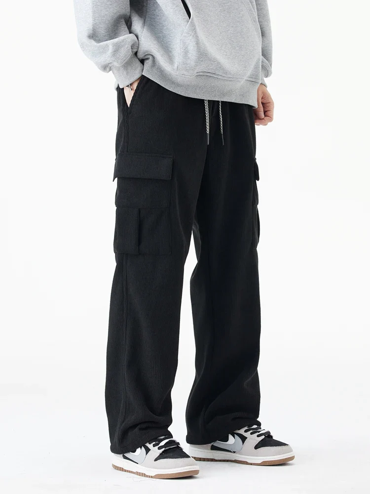 Corduroy Fleece-Lined Pants